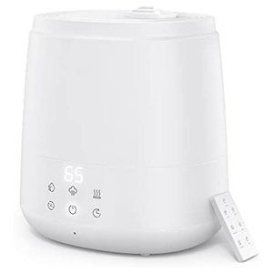 Kelmar 6 Liter Ultrasonic Air Humidifier for Large Bedroom or Room with Essentia
